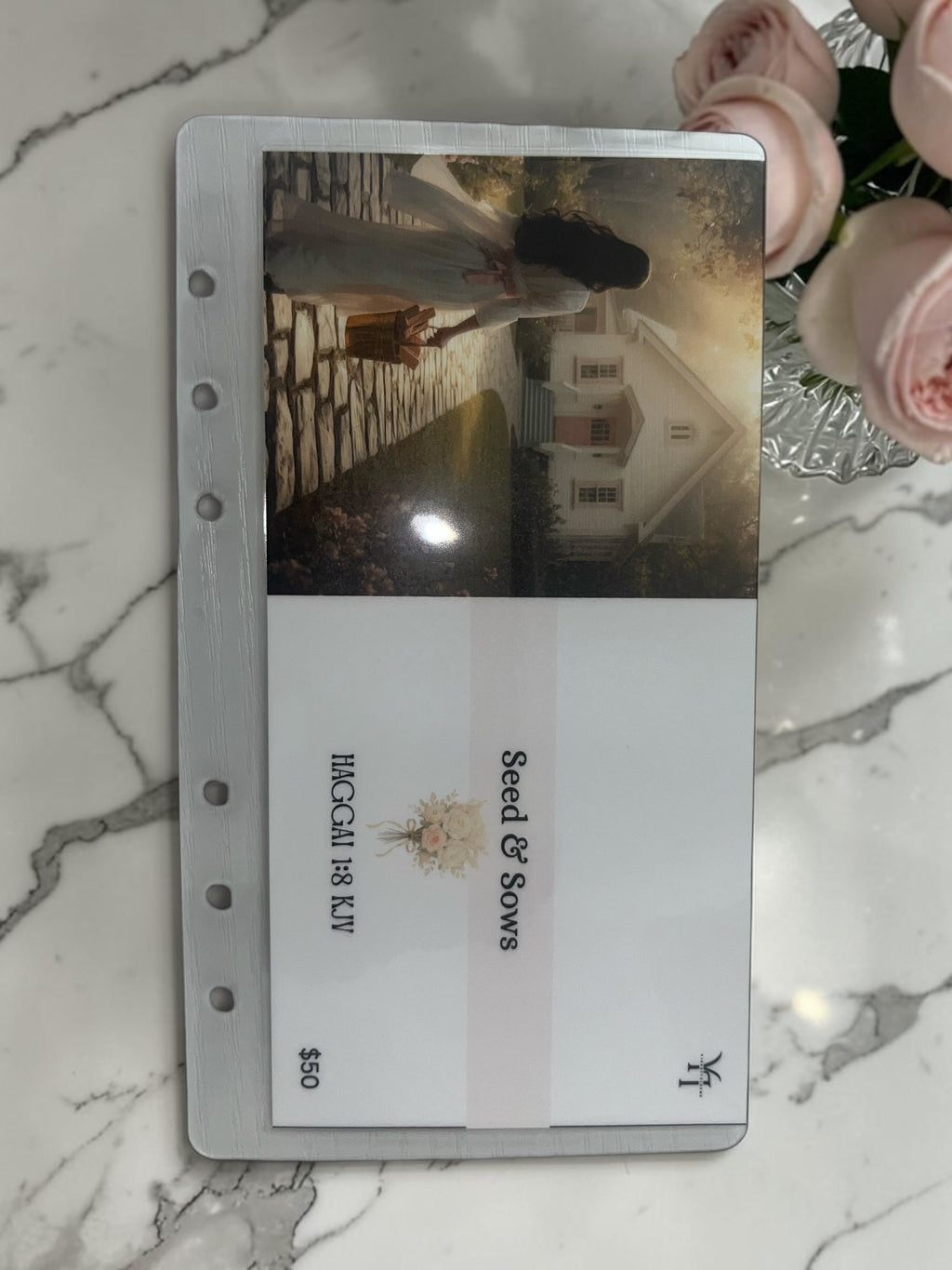 Build His House Cash Envelope  Challenge ( 6 Pack)